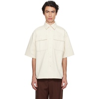 질샌더 Jil Sander 오프화이트 Off-White Buttoned Denim Shirt 231249M192096