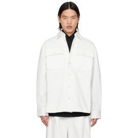 질샌더 Jil Sander 오프화이트 Off-White Button-Up Denim Shirt 231249M192097