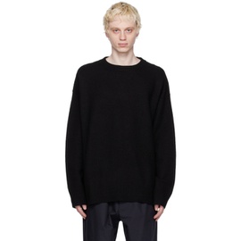 질샌더 Jil Sander Black Brushed Sweater 231249M201012