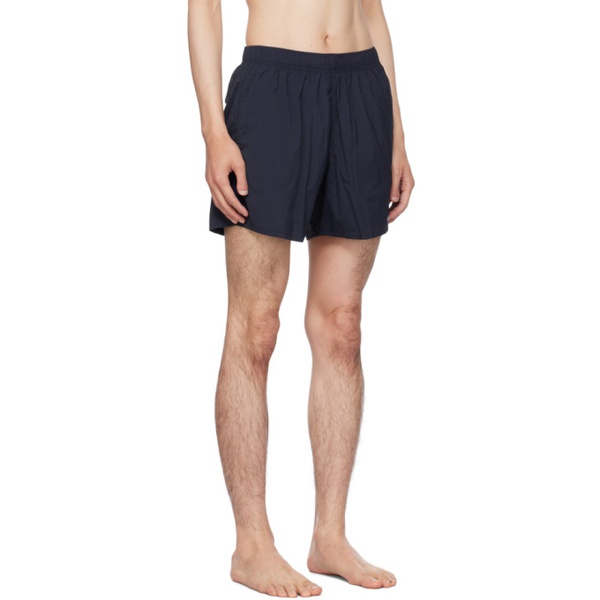 질샌더 질샌더 Jil Sander Navy Printed Swim Shorts 231249M208002