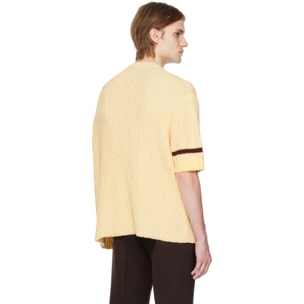질샌더 질샌더 Jil Sander Yellow Stripe T-Shirt 231249M213044