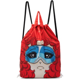 푸시버튼 Pushbutton SSENSE Exclusive Red Goggles Girl Backpack 231252F042002