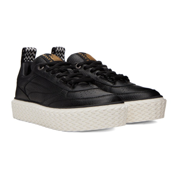  랑방 Lanvin Black Curbies Sneakers 231254M237022