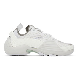 랑방 Lanvin White Flash-X Sneakers 231254M237052