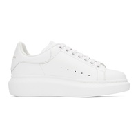 알렉산더맥퀸 Alexander McQueen White Oversized Sneakers 231259F128011