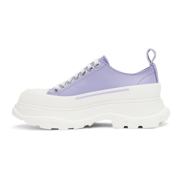 알렉산더 맥퀸 알렉산더맥퀸 Alexander McQueen Purple Tread Slick Sneakers 231259F128016