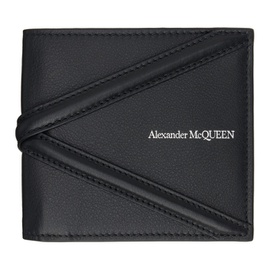 알렉산더맥퀸 Alexander McQueen Black Harness Wallet 231259M164002