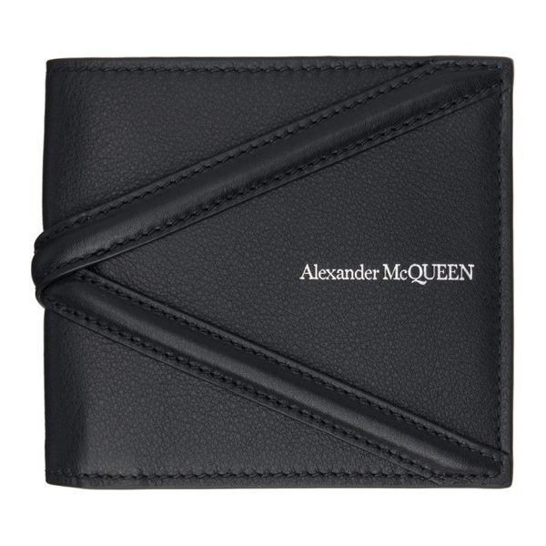 알렉산더 맥퀸 알렉산더맥퀸 Alexander McQueen Black Harness Wallet 231259M164002