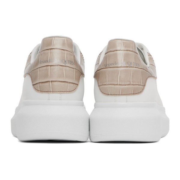 알렉산더 맥퀸 알렉산더맥퀸 Alexander McQueen White Oversized Sneakers 231259M237049