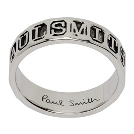 폴스미스 Paul Smith Silver Stamp Ring 231260M147000