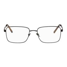 조르지오 아르마니 Giorgio Armani Black Square Glasses 231262M133002