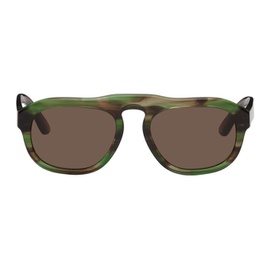 조르지오 아르마니 Giorgio Armani Green Square Sunglasses 231262M134007