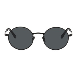 조르지오 아르마니 Giorgio Armani Black Round Sunglasses 231262M134013