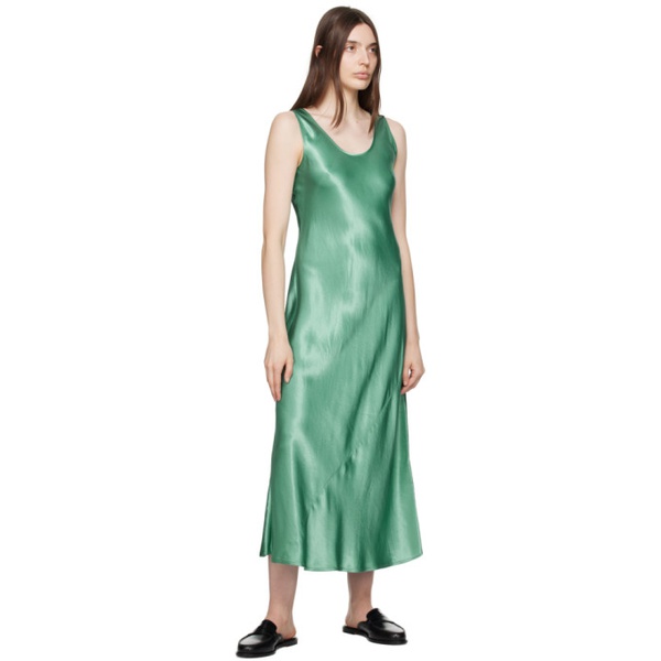  막스 마라 레저 맥스마라 Max Mara Leisure Green 3Capua Maxi Dress 231265F055005