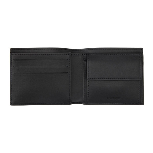 라코스테 라코스테 Lacoste Black Fitzgerald Wallet & Card Holder Set 231268M164012