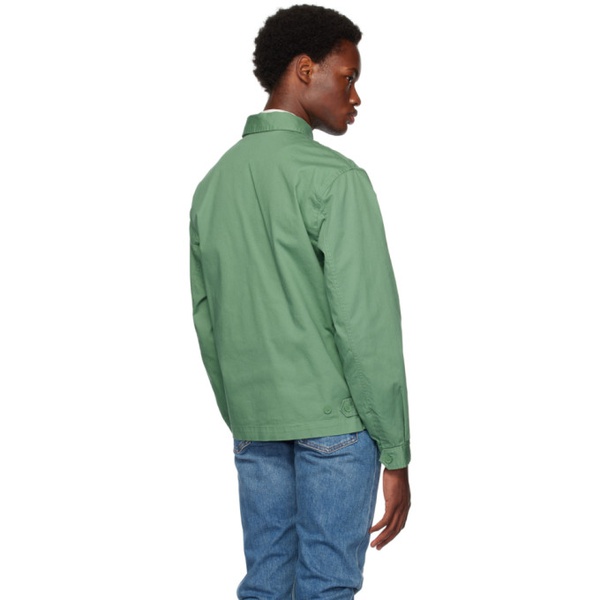 라코스테 라코스테 Lacoste Green Zip Jacket 231268M180002