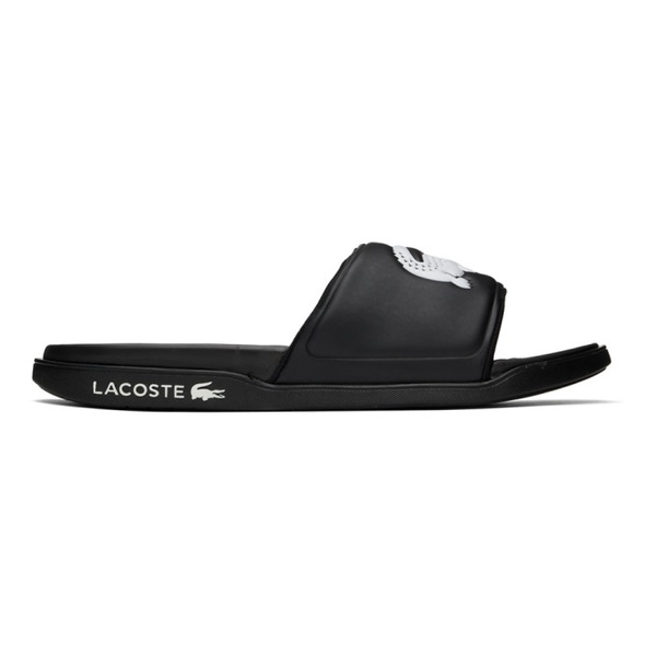 라코스테 라코스테 Lacoste Black Croco Dualiste Slides 231268M234002