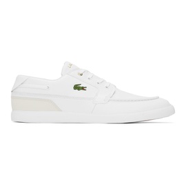 라코스테 Lacoste White Bayliss Deck Sneakers 231268M237001