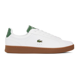 라코스테 Lacoste White Carnaby Pro Sneakers 231268M237002