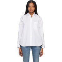 Comme des Garcons Shirt White Patch Pocket Shirt 231270F109013