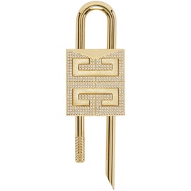 지방시 Givenchy Gold Small 4G Padlock Keychain 231278M148000