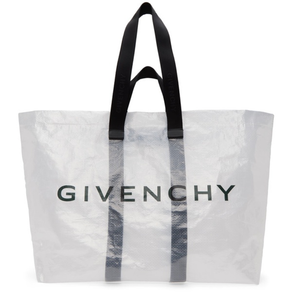 지방시 지방시 Givenchy Transparent G-Shopper XL Tote 231278M172002