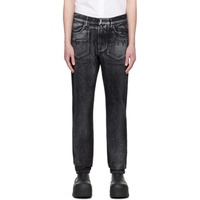 지방시 Givenchy Black Painted Jeans 231278M186006