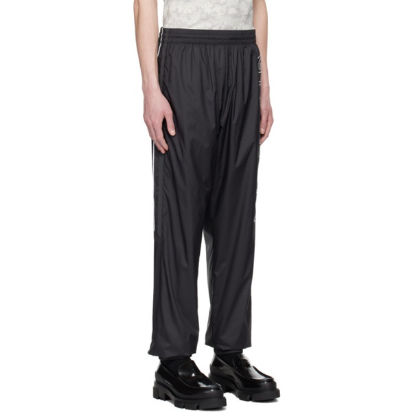 지방시 지방시 Givenchy Black Embroidered Track Pants 231278M190005