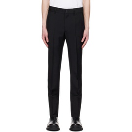 지방시 Givenchy Black Classic-Fit Trousers 231278M191008