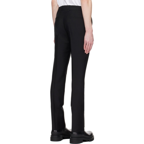 지방시 지방시 Givenchy Black Classic-Fit Trousers 231278M191008
