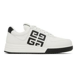 지방시 Givenchy White & Black G4 Sneakers 231278M237028