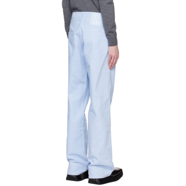  라프시몬스 Raf Simons Blue Workwear Jeans 231287M186006