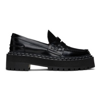 프로엔자 슐러 Proenza Schouler Black Lug Sole Platform Loafers 231288F121007