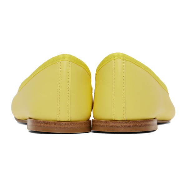  레페토 Repetto Yellow Cendrillon Ballerina Flats 231296F118012