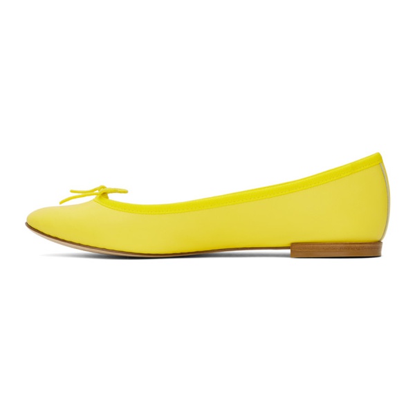 레페토 Repetto Yellow Cendrillon Ballerina Flats 231296F118022
