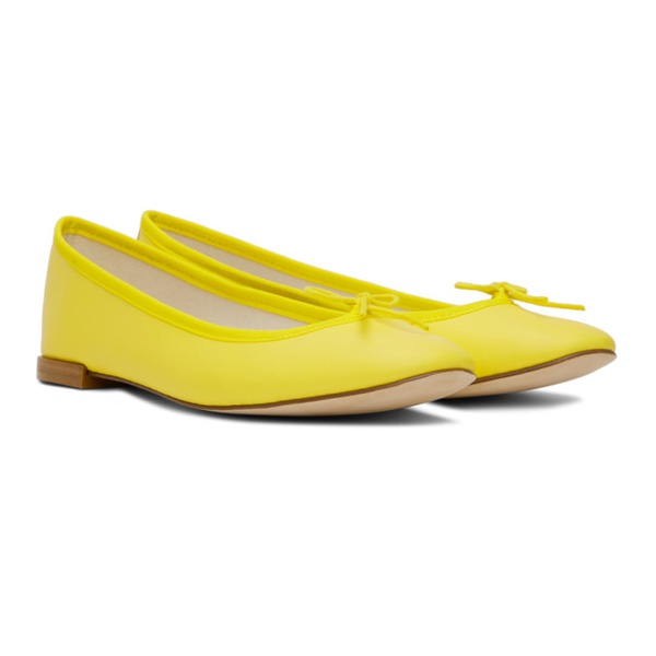  레페토 Repetto Yellow Cendrillon Ballerina Flats 231296F118022