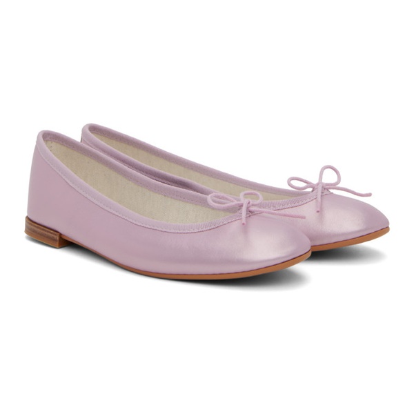  레페토 Repetto Pink Cendrillon Ballerina Flats 231296F118023