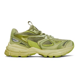 악셀 아리가토 Axel Arigato Green Marathon Dip-Dye Sneakers 231307F128040