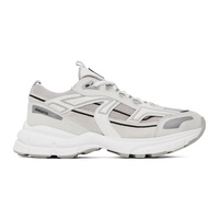 악셀 아리가토 Axel Arigato White & Gray Marathon R-Trail Sneakers 231307M237013