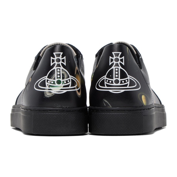  비비안 웨스트우드 Vivienne Westwood Black Printed Sneakers 231314M237013
