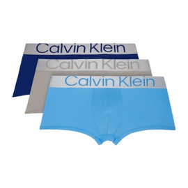 캘빈클라인 언더웨어 Calvin Klein Underwear Three-Pack Multicolor Intense Power Boxers 231325M216038