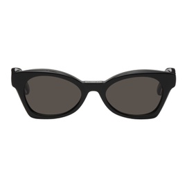 발렌시아가 Balenciaga Black Sharp Butterfly Sunglasses 231342F005005