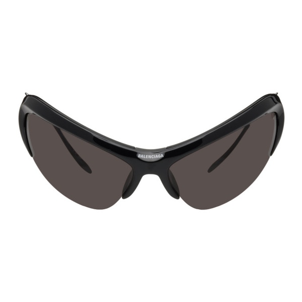 발렌시아가 발렌시아가 Balenciaga Black Wire Cat Sunglasses 231342F005016