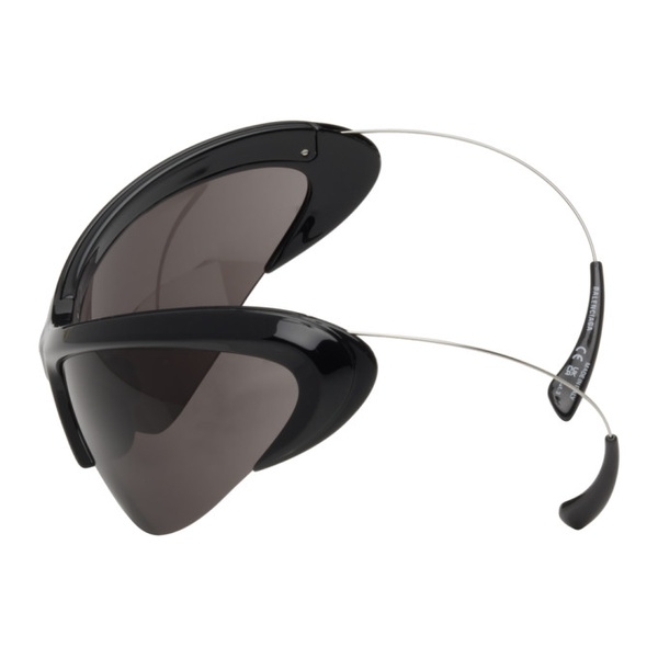 발렌시아가 발렌시아가 Balenciaga Black Wire Cat Sunglasses 231342F005016