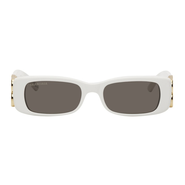 발렌시아가 발렌시아가 Balenciaga White Dynasty Sunglasses 231342F005044
