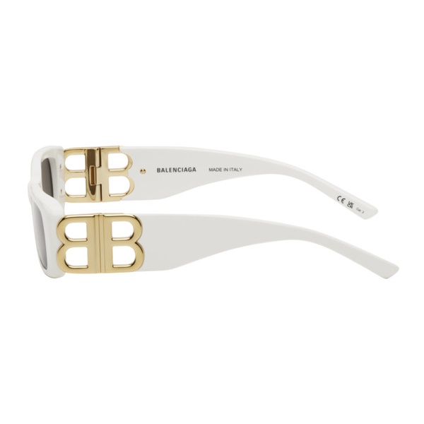 발렌시아가 발렌시아가 Balenciaga White Dynasty Sunglasses 231342F005044
