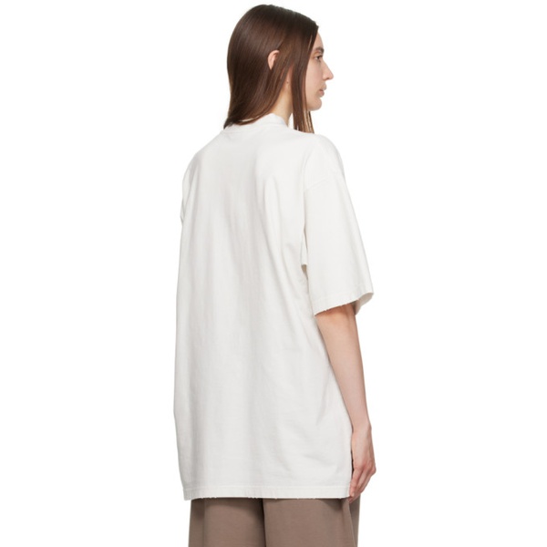 발렌시아가 발렌시아가 Balenciaga 오프화이트 Off-White DIY College T-Shirt 231342F110001