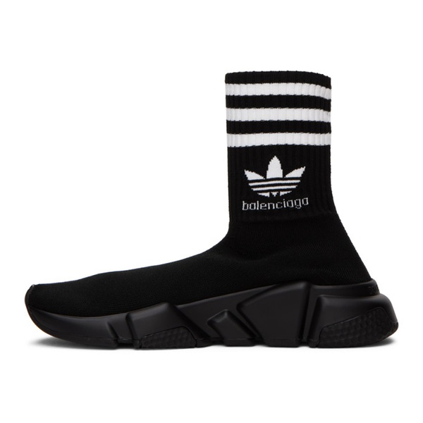 아디다스 발렌시아가 Balenciaga Black 아디다스 오리지널 adidas Originals 에디트 Edition Speed Sneakers 231342F127000