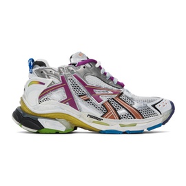 발렌시아가 Balenciaga Gray & Multicolor Runner Sneakers 231342M237000