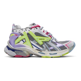 발렌시아가 Balenciaga Multicolor Runner Sneakers 231342M237013